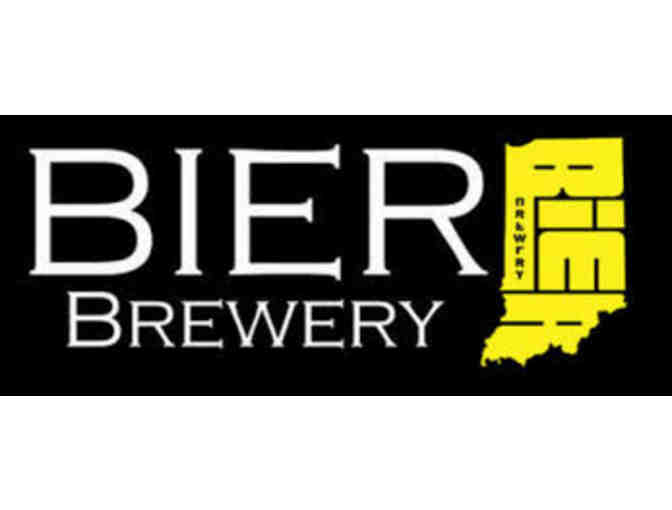 Indiana:  Bier Brewery Growler and $25 Gift Certificate - good at both Indy area locations