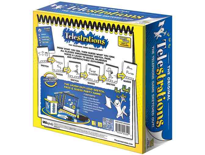 Game: Telestrations Family Pack Game for 4-6 Players