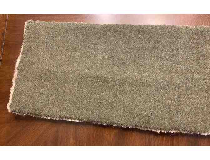 Hand hooked Christmas Table Runner