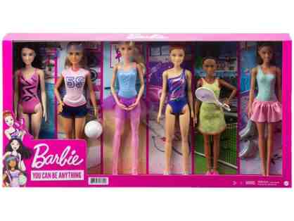 Barbie You Can Be Anything 6 Doll Sports Career Collection with Accessories