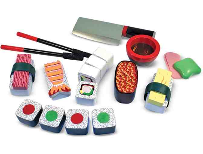 Melissa & Doug Sushi Slicing Play Food Set - Photo 2