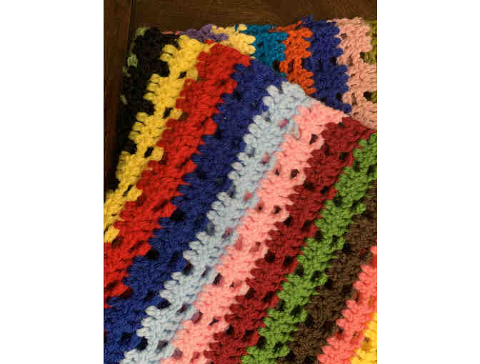 Crocheted Lap Throw