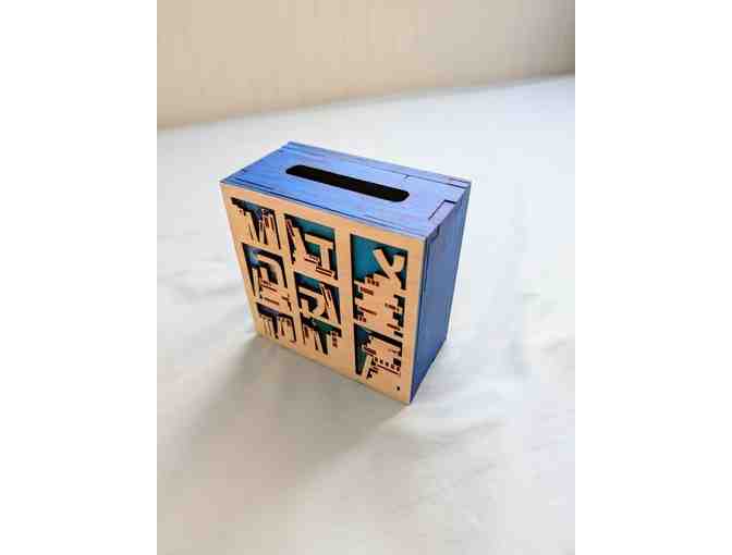 Bookshelf Tzadakah Box