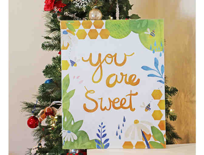 Words of Affirmation Art Set: 16x20 art print by Christa Pierce