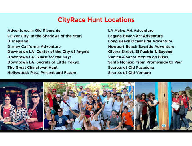 Race/LA - Admission For Two to Any CityRace Urban Adventure