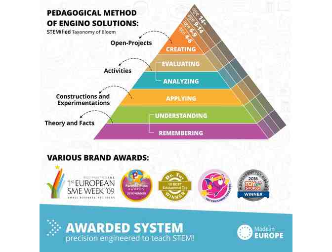 Engino Discovering STEM Structures buildings and bridges