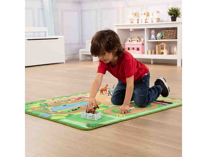 Melissa and Doug Round the Ranch Horse Rug