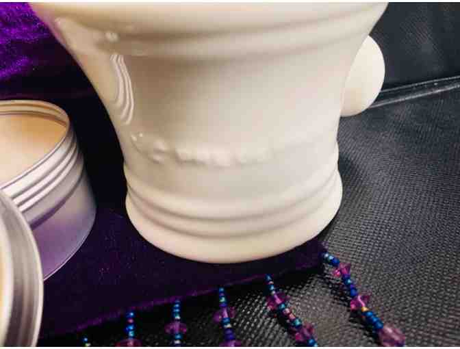 Classic Shaving Kit with Shave Soap, Boar Brush and Ceramic Skuttle