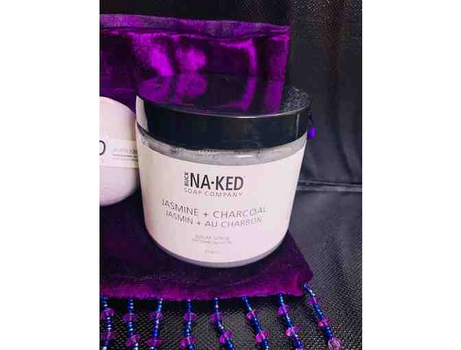 Buck Naked Sugar Scrub and Bath Bomb