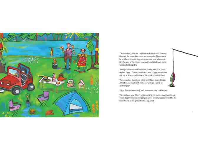 Albert the Alligator Books(Books 1 and 2)-Signed Copies