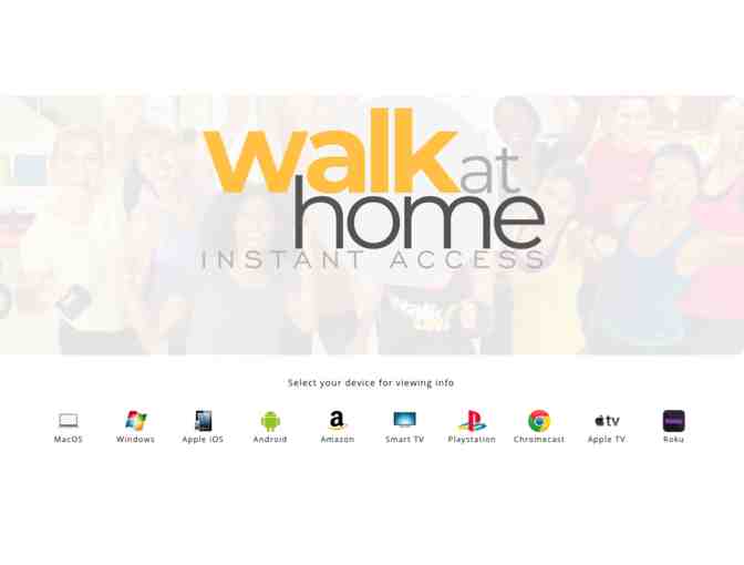Walk At Home 3-month All Access Pass