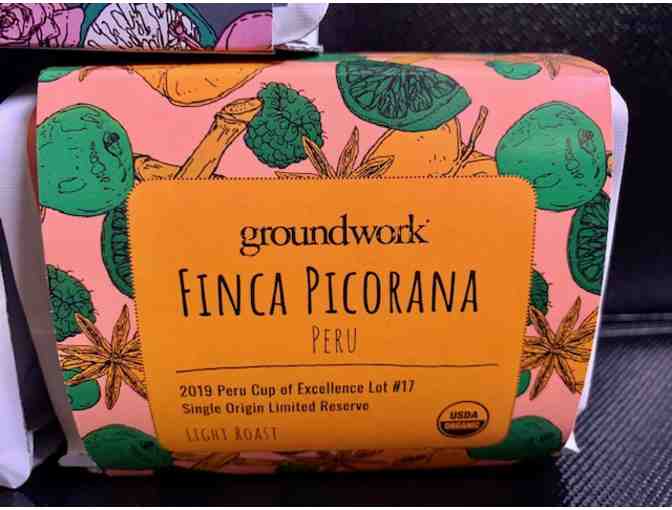 Groundwork Coffee - Finca Picorana Peru, Muiri Estate Kenya, and Dos Granjeras Colombia