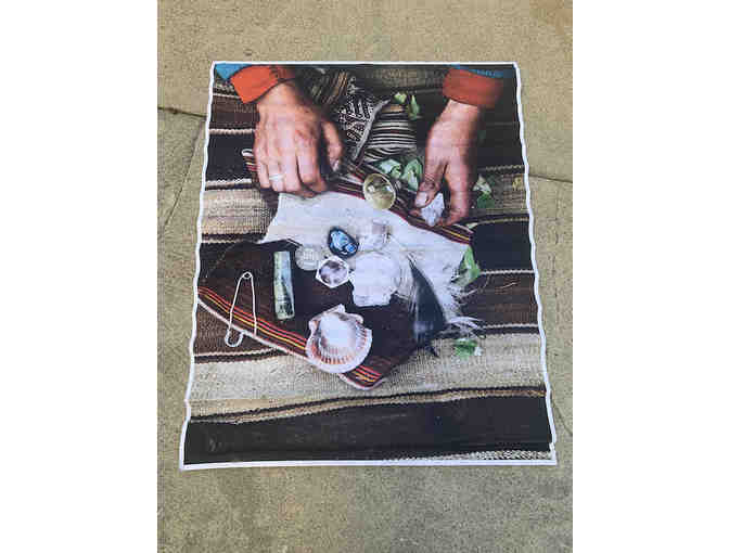 Photograph- Peruvian Energy Healer - Cover of Travel Magazine