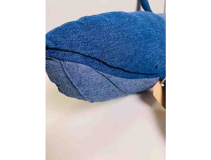 Denim and Felt - Stuffed Whale Family Combo