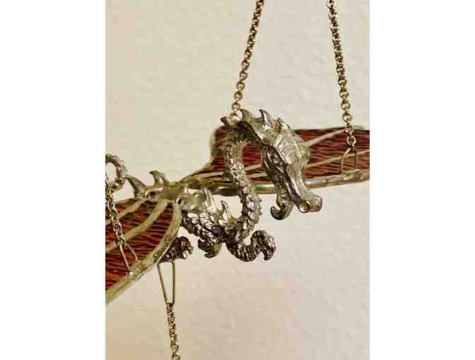 Flying Dragon Stained Glass by Dragonfly Stained Glass Studio