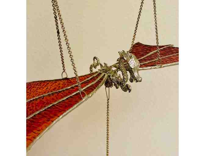 Flying Dragon Stained Glass by Dragonfly Stained Glass Studio