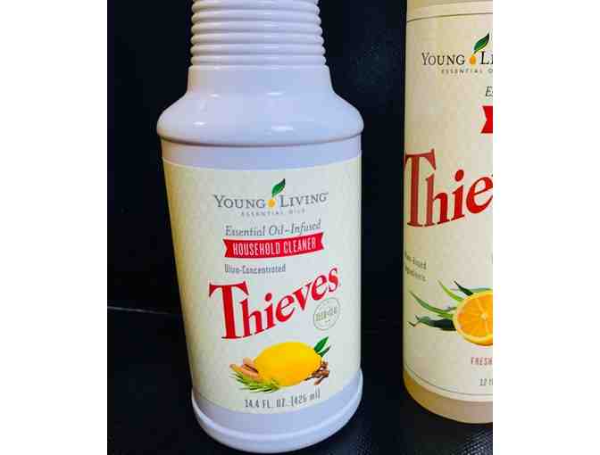 Young Living Essential Oils - Thieves Dish Soap, Veggie Soak, and Household Cleaner