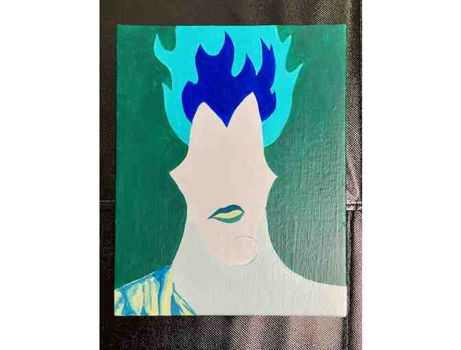 Disney - Hercules, Hades, and Meg - One of a kind paintings