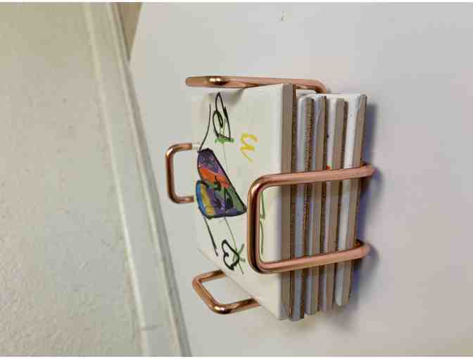 Class Art - Mrs. Hengst - Coasters 'LOVE'