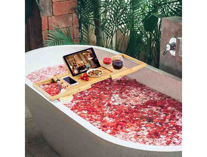Utoplike Bamboo Bathtub Caddy