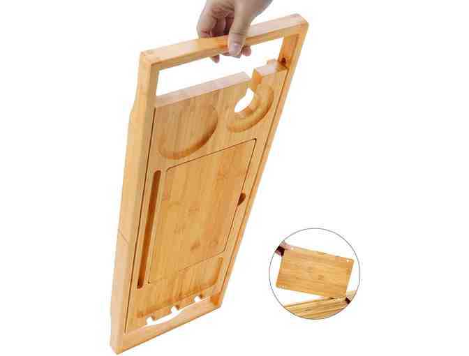 Utoplike Bamboo Bathtub Caddy