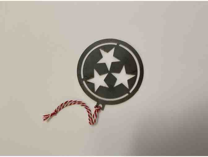 Maker Table Metal Ornaments - Snowman and Stars