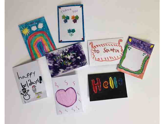 Class Art - Mrs. Eils - Home Made Blank Greeting Cards