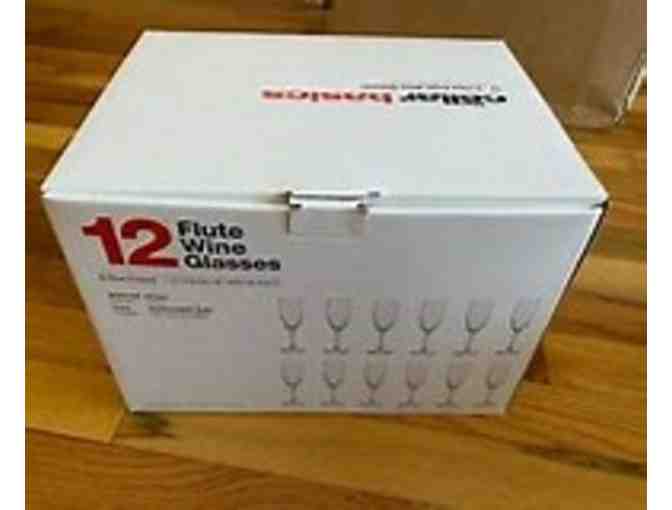 Flute Wine Glasses from Cellar Basics