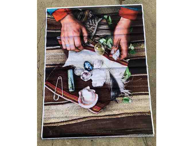 Photograph- Peruvian Energy Healer - Cover of Travel Magazine