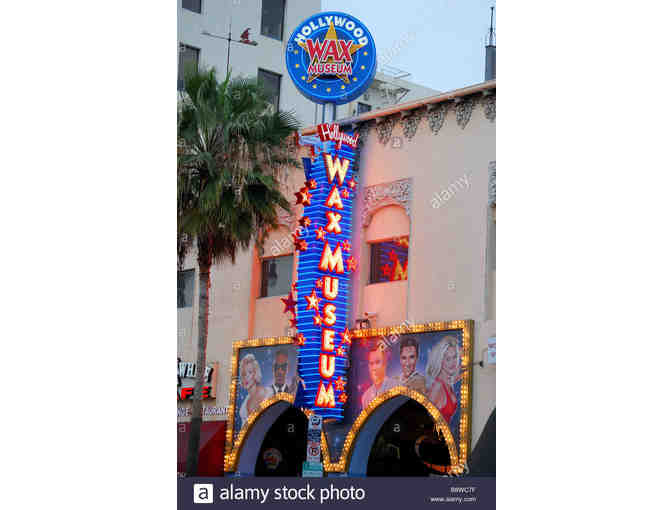 2 tickets to The Hollywood Wax Museum and Guiness World Records Museum