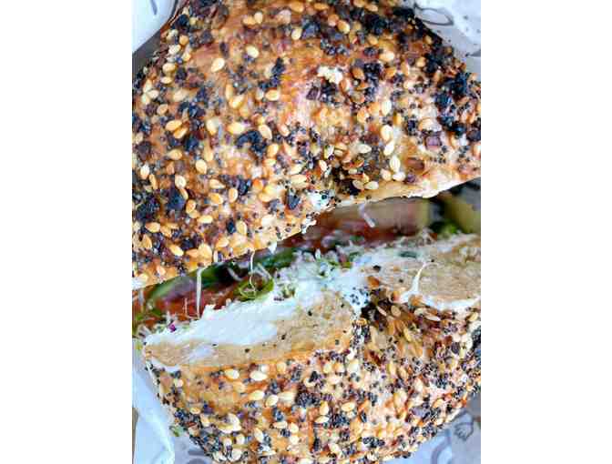 $50 Hank's Bagels Gift Card and Twill Dad Hat (adjustable strap)