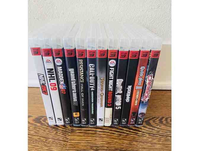 Pre-Owned Sony Playstation 3 (60 GB) [Model CECHA01] and 12 Games!