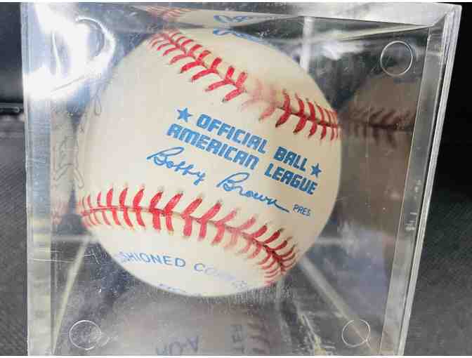 Signed Baseball - Hall of Famer Bert Blyleven (top pitcher)