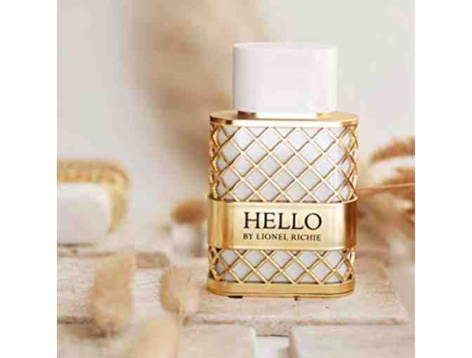 Hello by Lionel Richie in modern gift wrapping