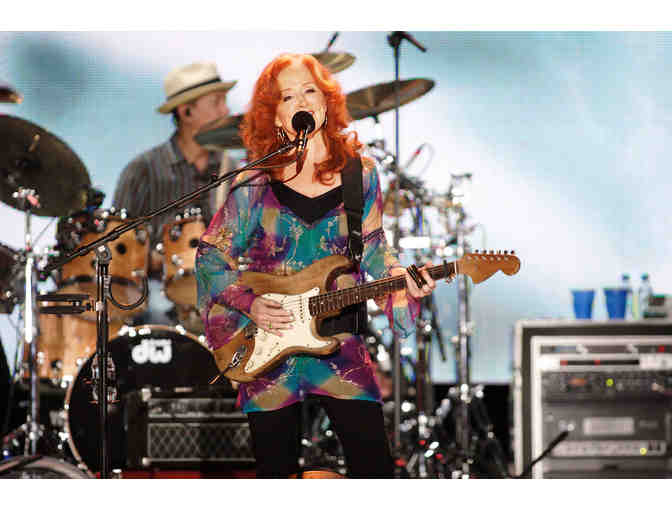 Two Bonnie Raitt concert tickets and one merchandise item!