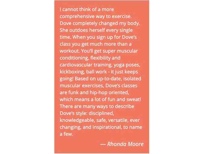 Dove's Bodies Fitness Package