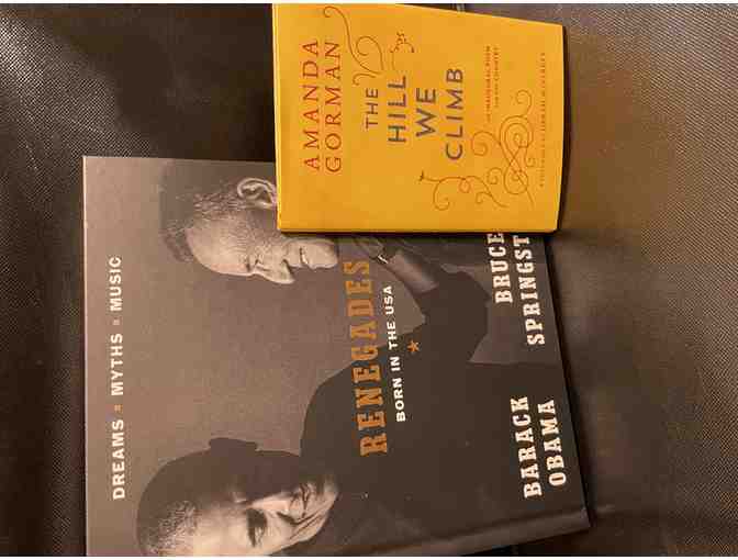 Book Set: 'Renegades: Born in the USA' and 'The Hill We Climb'