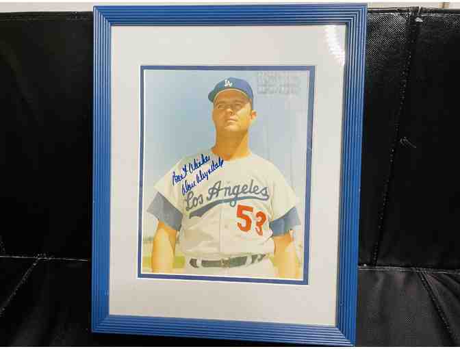Los Angeles Dodger Don Drysdale Autographed Photo