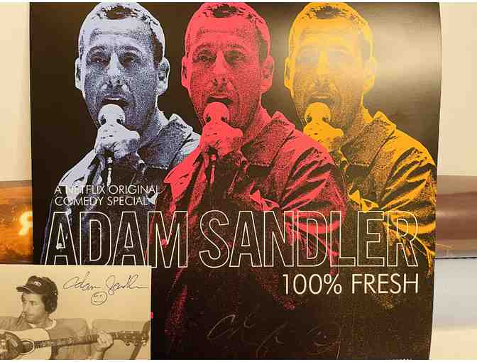 Signed by Adam Sandler-his 100% Fresh Album and More