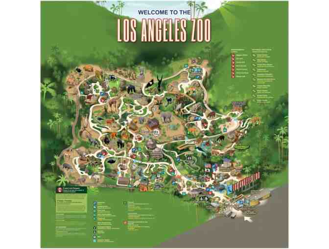 Los Angeles Zoo FAMILY MEMBERSHIP for One (1) Year