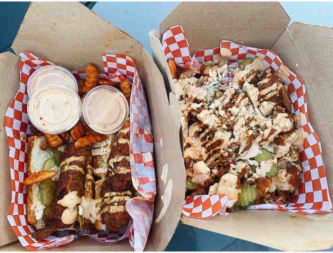 $40 to Hawaiian Hot Chicken