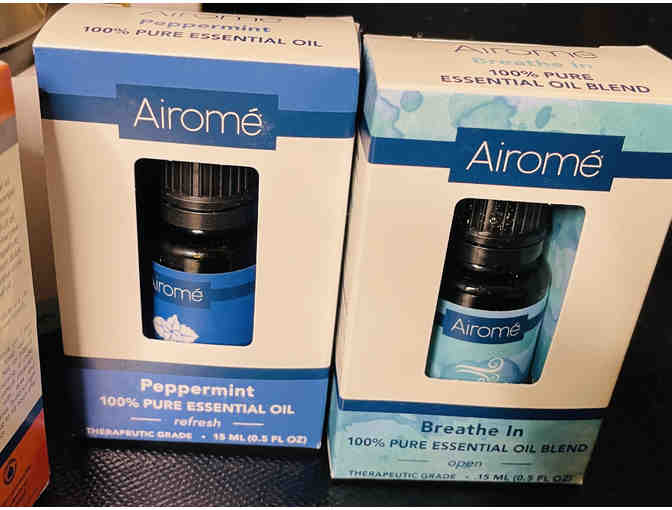 Airome Oil Diffuser and Essential Oil Gift Basket