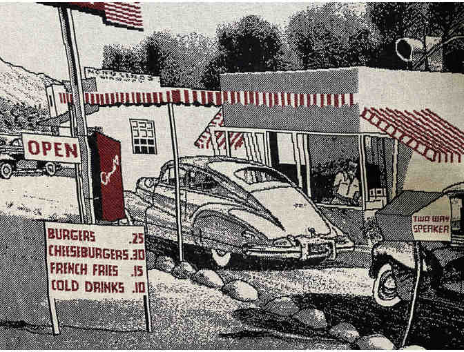 In-N-Out Burger Woven Blanket