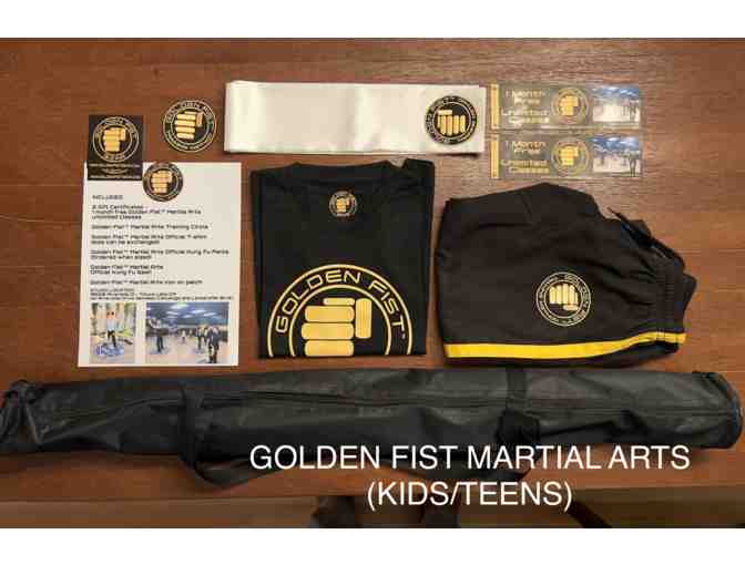 One Month for Kids & All Gear Included at Golden Fist Martial Arts