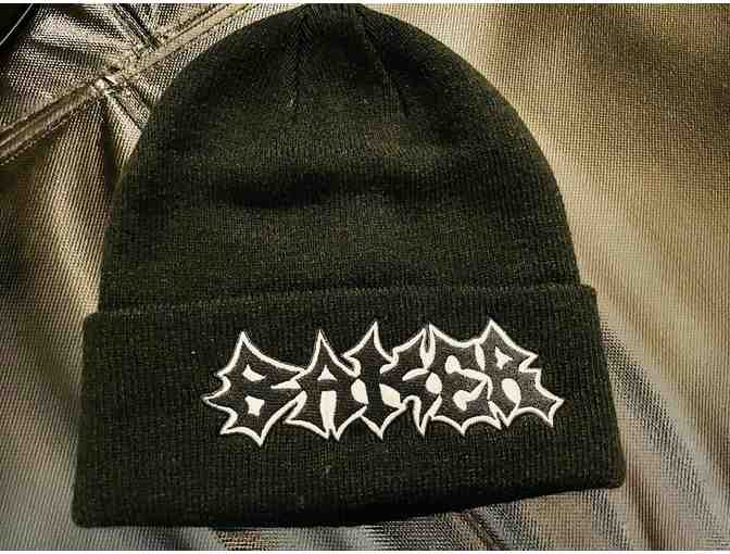 Baker Skateboard and Striped Accessories