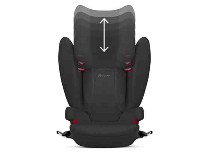 Cybex Silver Solution B-FIX High Back BLACK Booster Seat