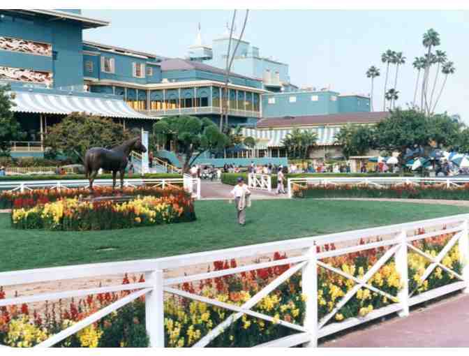 Santa Anita Racetrack-4 Clubhouse Passes and Valet Parking Pass