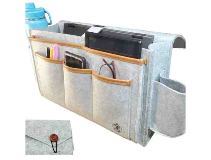 Extra Large Bedside Organizer/Couch Caddy + Bonus Travel Caddy - Photo 1