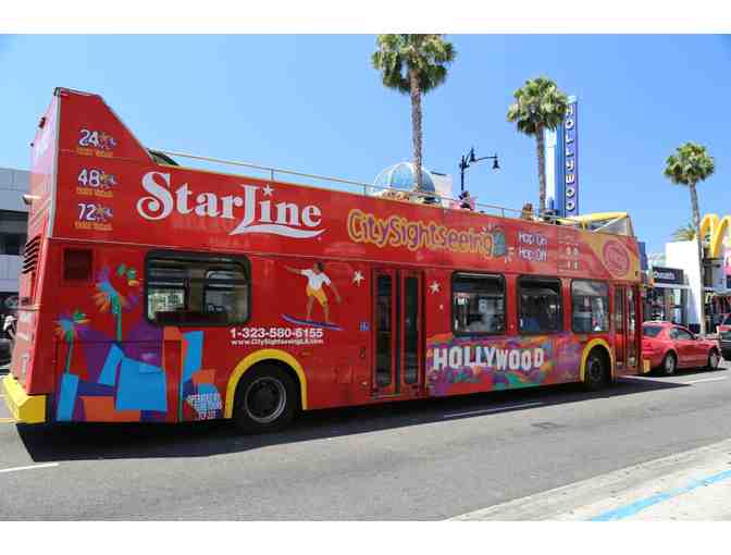 Starline Tours - (2) Tickets for City Sightseeing Double Decker Bus