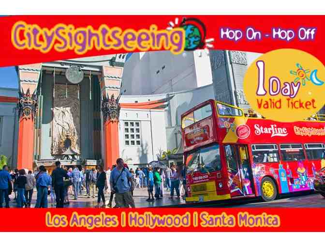 Starline Tours - (2) Tickets for City Sightseeing Double Decker Bus